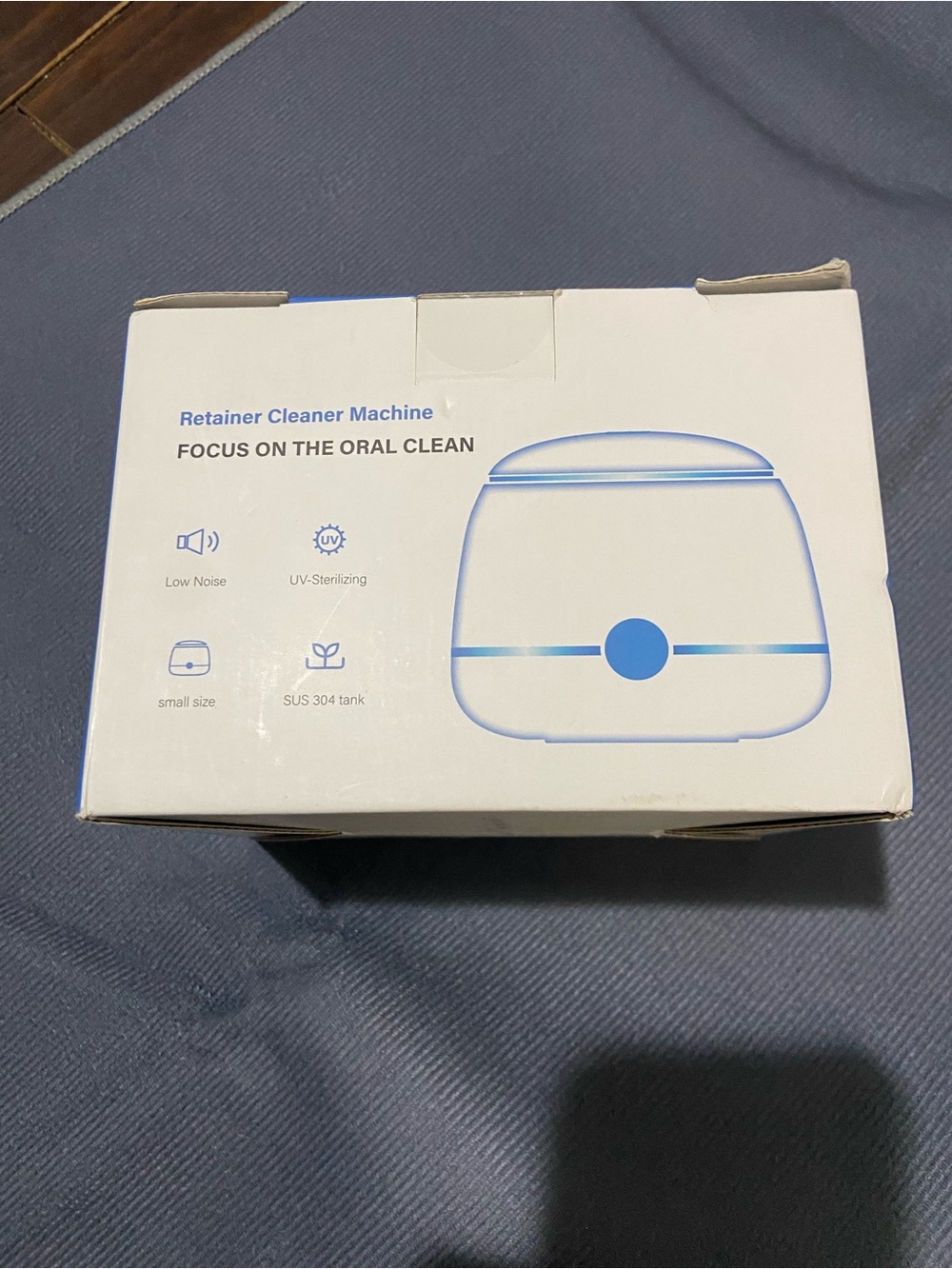 Retainer Denture Mouth Guard  Jewelry Ultrasonic Cleaner